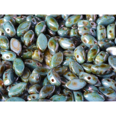 Iris Duo N. 15 CHALK WHITE BLUE LUSTER