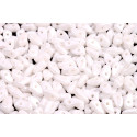 Prong Beads N. 1 CHALK WHITE LUSTER