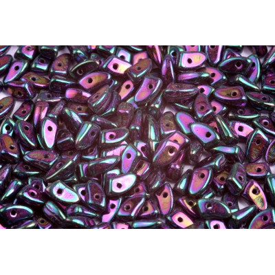 Prong Beads N. 10 JET RED IRIS