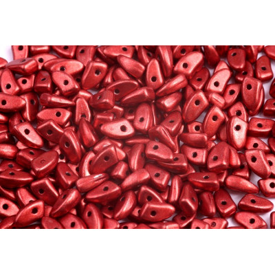 Prong Beads N. 22 SATURATED METALLIC AURORA RED