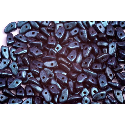 Prong Beads N. 45 METALLIC SUEDE EMERALD