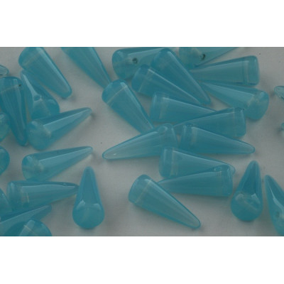 Spike Beads 13x5 mm N. 17 Light blue