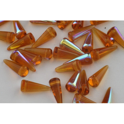 Spike Beads 13x5 mm N. 29 Brown