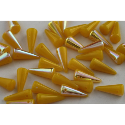 Spike Beads 13x5 mm N. 34 Yellow
