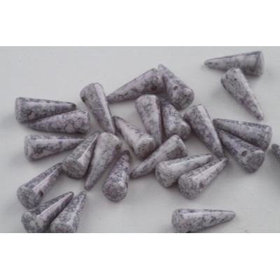 Spike Beads 13x5 mm N. 43 Grey