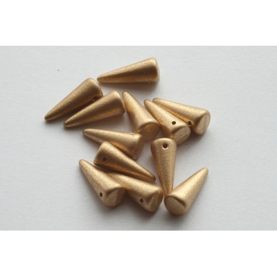Spike Beads 13x5 mm N. 90 Gold