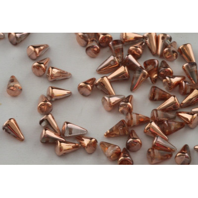 Spike Beads 5x8 mm N. 51 Copper