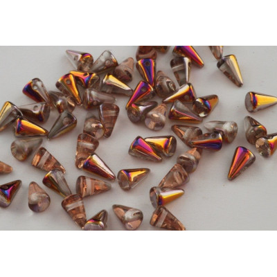 Spike Beads 5x8 mm N. 52 Crystal