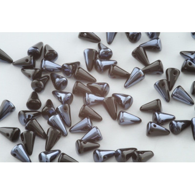 Spike Beads 5x8 mm N. 56 Black