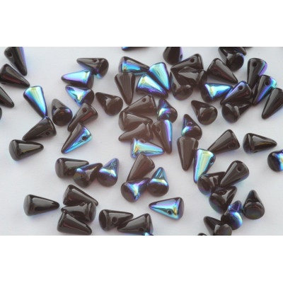 Spike Beads 5x8 mm N. 57 Black
