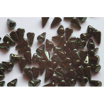 Spike Beads 5x8 mm N. 76 Black