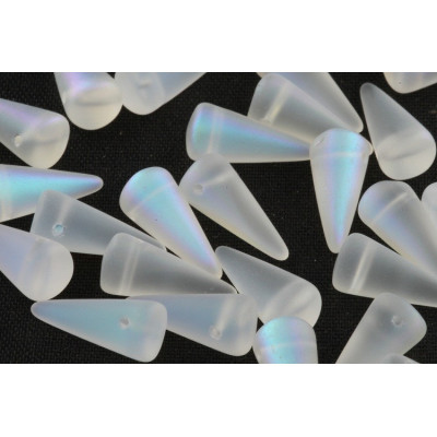 Spike Beads 6x14 mm N. 21 White