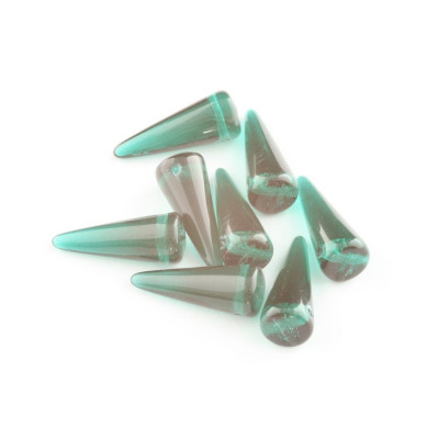 Spike Beads 6x14 mm N. 95 Green