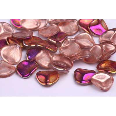 Rose Petal Beads 8x7mm Crystal Sliperit 00030/29500 | Czech Glass