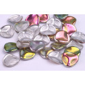 Rose Petal Beads 8x7mm Crystal Vitrail 00030/28101 | Rutkovsky