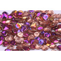 Rose Petal Beads 8x7mm Crystal Sliperit 00030/29500 | Rutkovsky