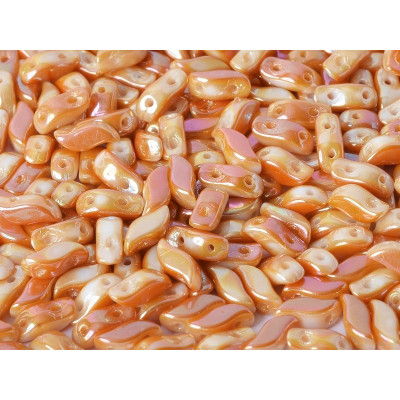 Stormduo Beads N. 13 Chalk White Full Apricot Medium