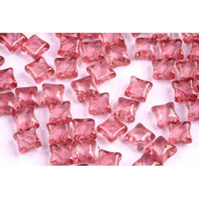 WIBEDUO 8x8 mm N. 7 CRYSTAL RED LUSTER