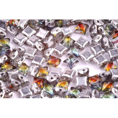 WIBEDUO 8x8 mm N. 16 CRYSTAL PRISMATICSUNSET