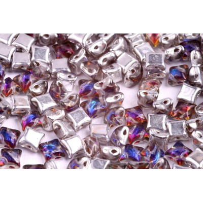 WIBEDUO 8x8 mm N. 21 CRYSTAL VITRAIL