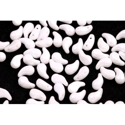 Zoliduo Right 5x8mm N. 6 ALABASTER WHITE LUSTER