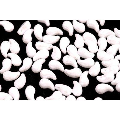 Zoliduo Left 5x8mm N. 29 WHITE ALABASTER LUSTER