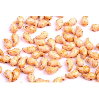 Zoliduo Left 5x8mm N. 31 WHITE ALABASTER TRAVERTINE