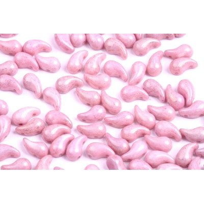 Zoliduo Left 5x8mm N. 32 WHITE ALABASTER LILA