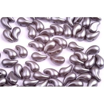 Zoliduo Left 5x8mm N. 56 PASTEL LIGHT GREY/SILVER