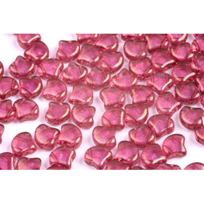 Matubo Ginko Beads 7.5mm Rosaline Violet Luster | Czech Glass