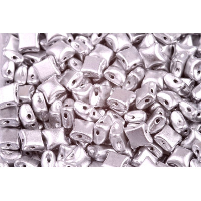 WIBEDUO 8x8 mm N. 49 SILVER BRONZ