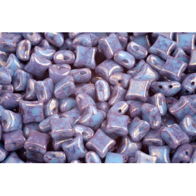 Wibeduo N. 55 TURQUOISE OPAQUE TERRACOTTA RED