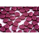Matubo Ginko Violet 7.5mm - Czech Glass Two-Hole Beads
