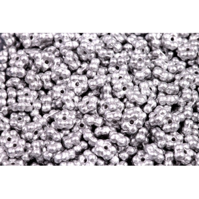 Forget me Not N. 1313 WHITE ALABASTER SILVER BRONZ