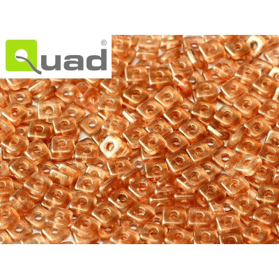 Quad Bead N. 9 Crystal GT Tangerine