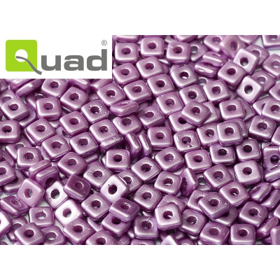 Quad Bead N. 25 Alabaster Lila