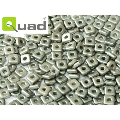 Quad Bead N. 31 Alabaster Pastel Lt.Grey