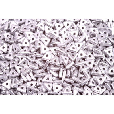 Tri Bead N. 3 Aluminium Silver