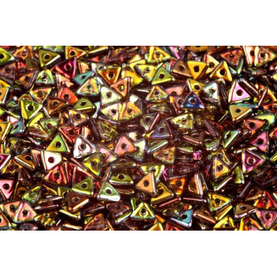 Tri Bead N. 12 Crystal Magic Green