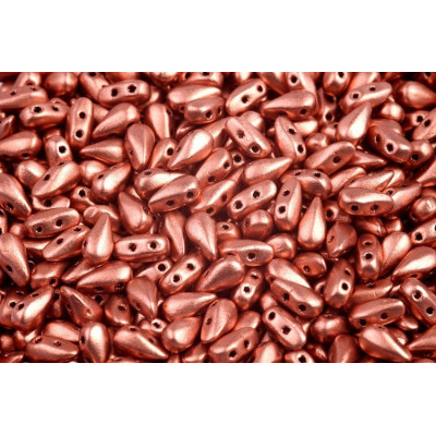 DropDuo 3 x 6 mm N. 6 Vintage Copper
