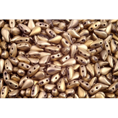 Drop duo® N. 16 Crystal Amber Full Matted