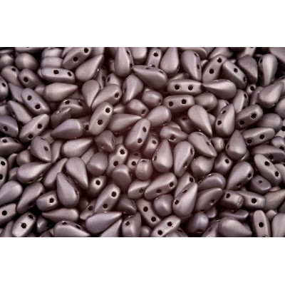 DropDuo 3 x 6 mm N. 27 Crystal Chrome Full Matted