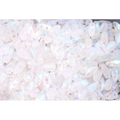 Drop duo® N. 30 Crystal Etched AB Full