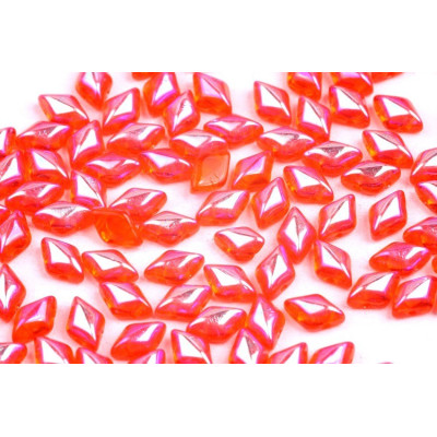 Matubo GemDuo 8x5mm Hyacinth AB 90030/28701 | Czech Glass Beads