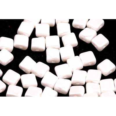 Silky Beads Diagonal N. 6 PASTEL SNOW WHITE