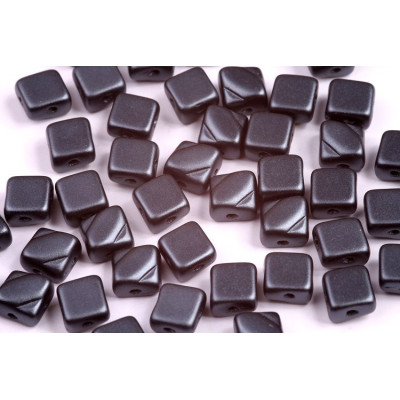 Silky Beads Diagonal N. 17 PASTEL DARK GREY/HEMATITE