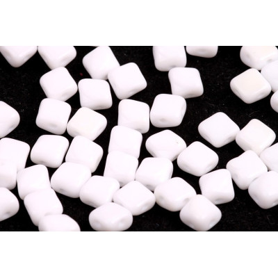 Silky Beads Diagonal N. 20 WHITE CHALK