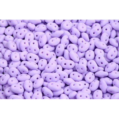 Matubo Superduo Beads 2.5x5mm Matte Violet 92945 | Czech Glass