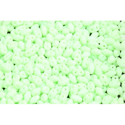 Matubo MiniDuo 2x4mm Bondeli Mat Lime 02010/92924 | Czech Beads
