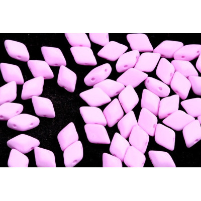 Matubo GemDuo 8x5mm Bondeli Mat Pink 02010/92923 | Czech Beads